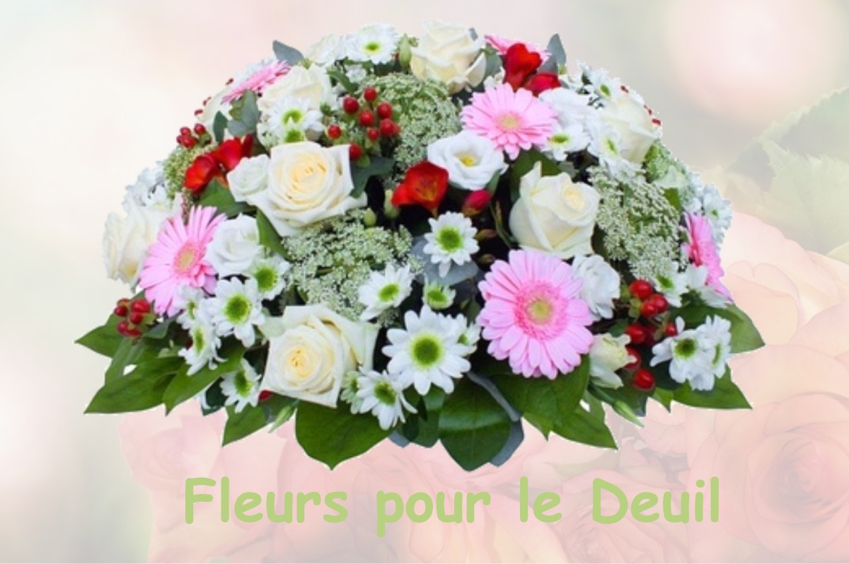 fleurs deuil VERQUIERES